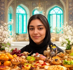 نوروز در عمارت ایرانی