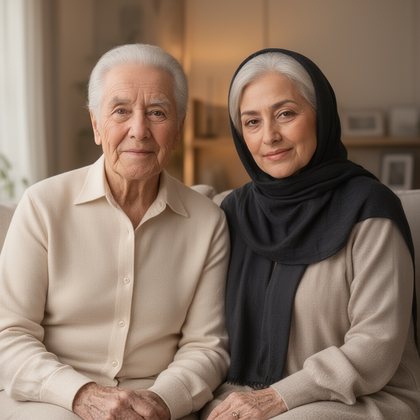 زوج سالمند در آینده