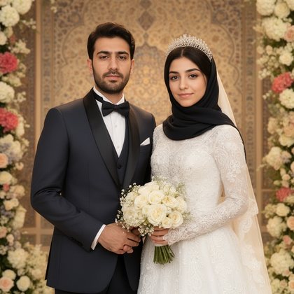عروس و داماد ایرانی