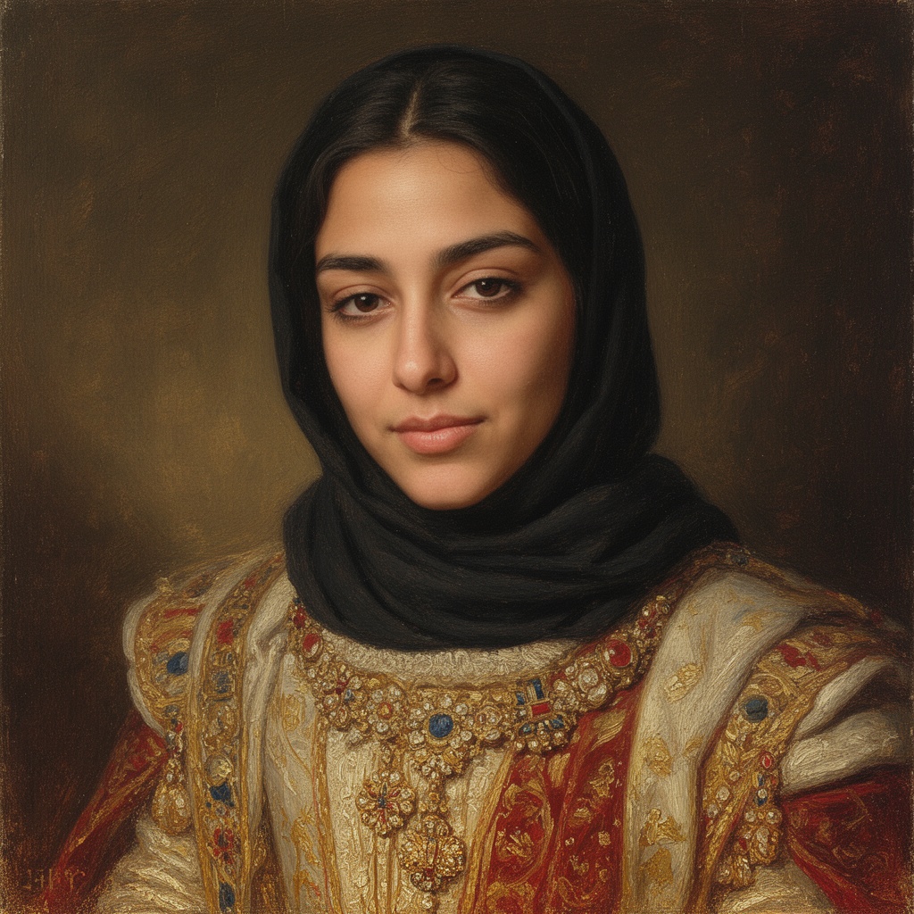 نقاشی رنگ‌روغن سلطنتی